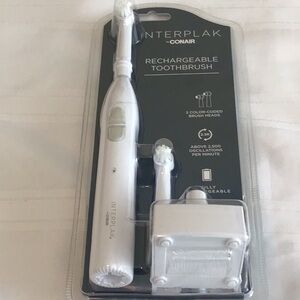 Interplak by Conair Rechargeable Toothbrush - White